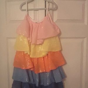 Lola & the Boys sequin Dress- Girls size 10